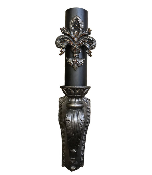 Decorative_candle-wall_sconce_candle_holder-fleur_de_lis-old_world_style_candle_base-fancy_candles-sir_oliver_s_candles-reilly_chance