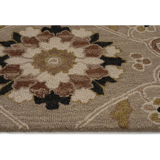 Azari Hand Tufted Wool Rug color Oxford Tan