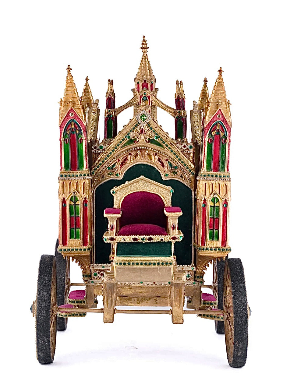 Katherine’s Collection Christmas Castle Carriage