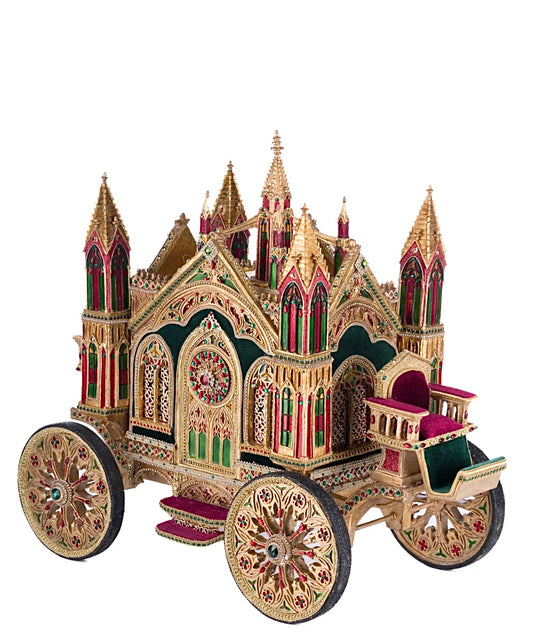 Katherine’s Collection Christmas Castle Carriage