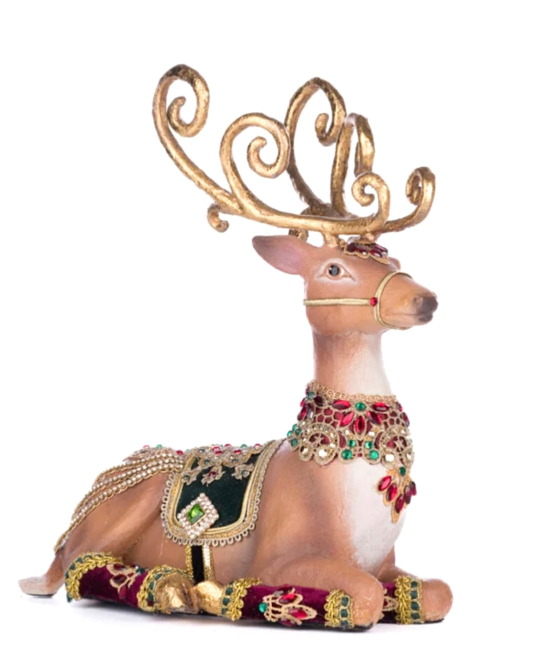 Katherine’s Collection Christmas Castle Deer Set of 2