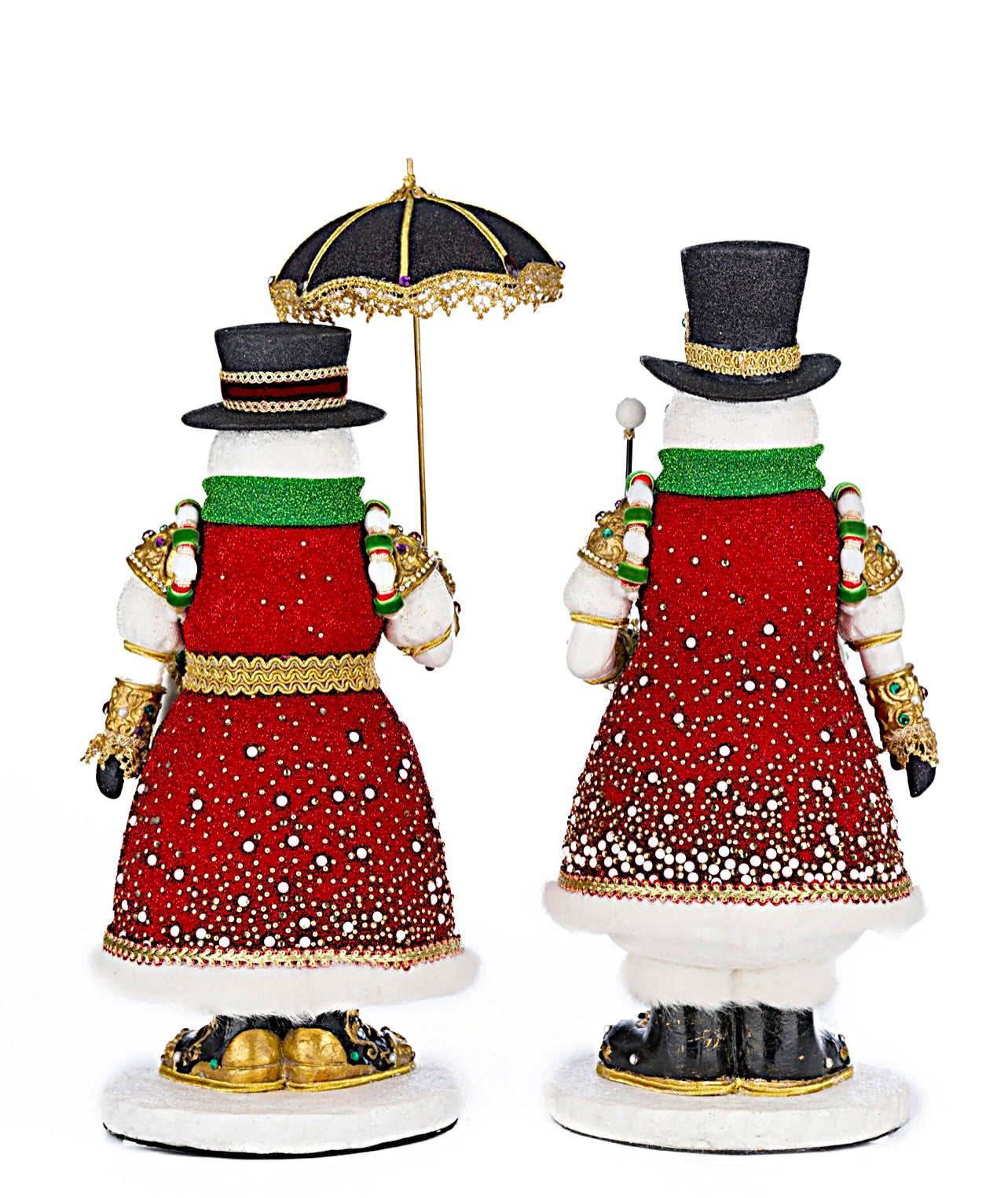 Katherine’s Collection Set of 2 Sir Frosty Banks and Dame Icy Banks