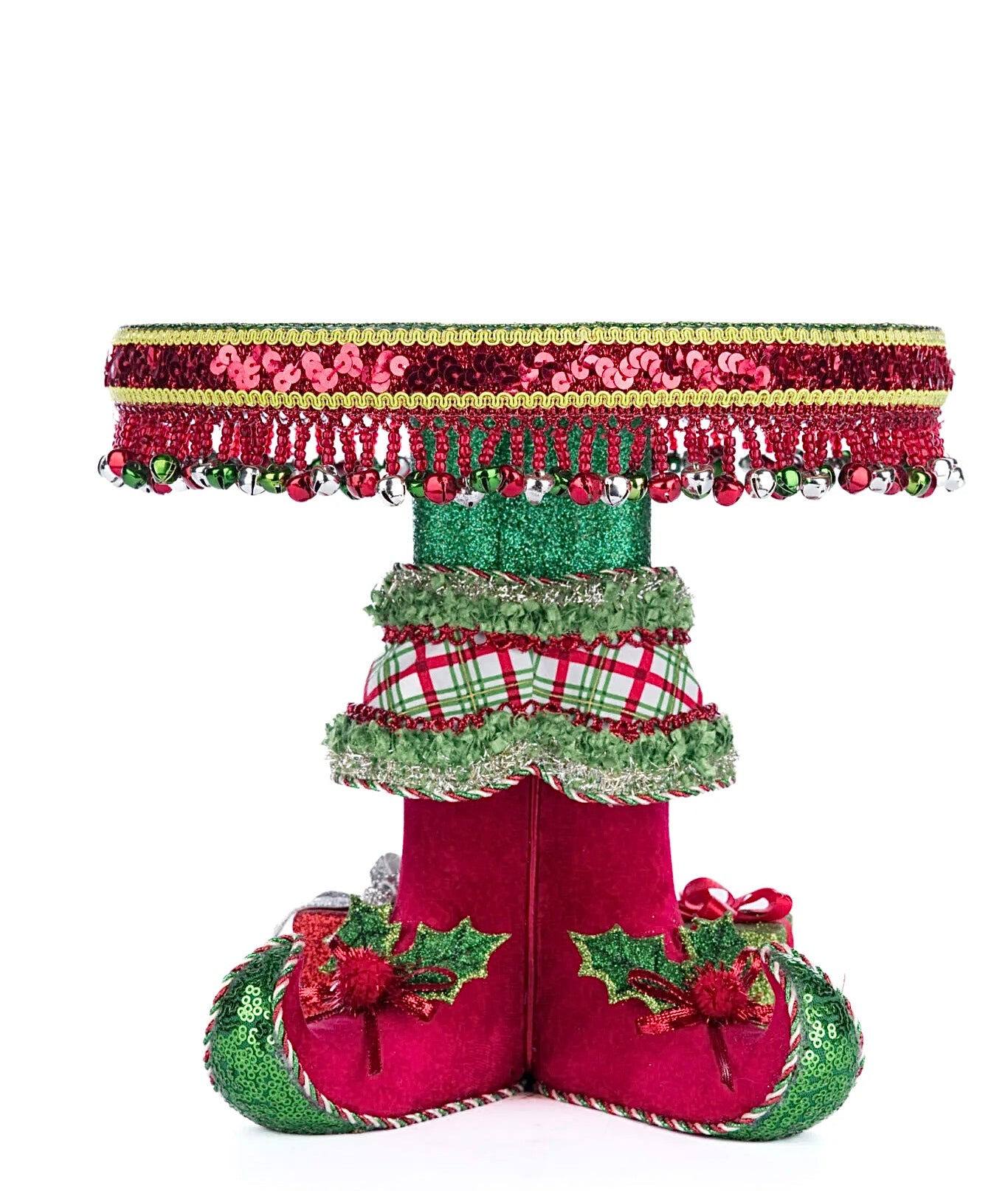 Katherine’s Collection Elf Boots Cake Plate