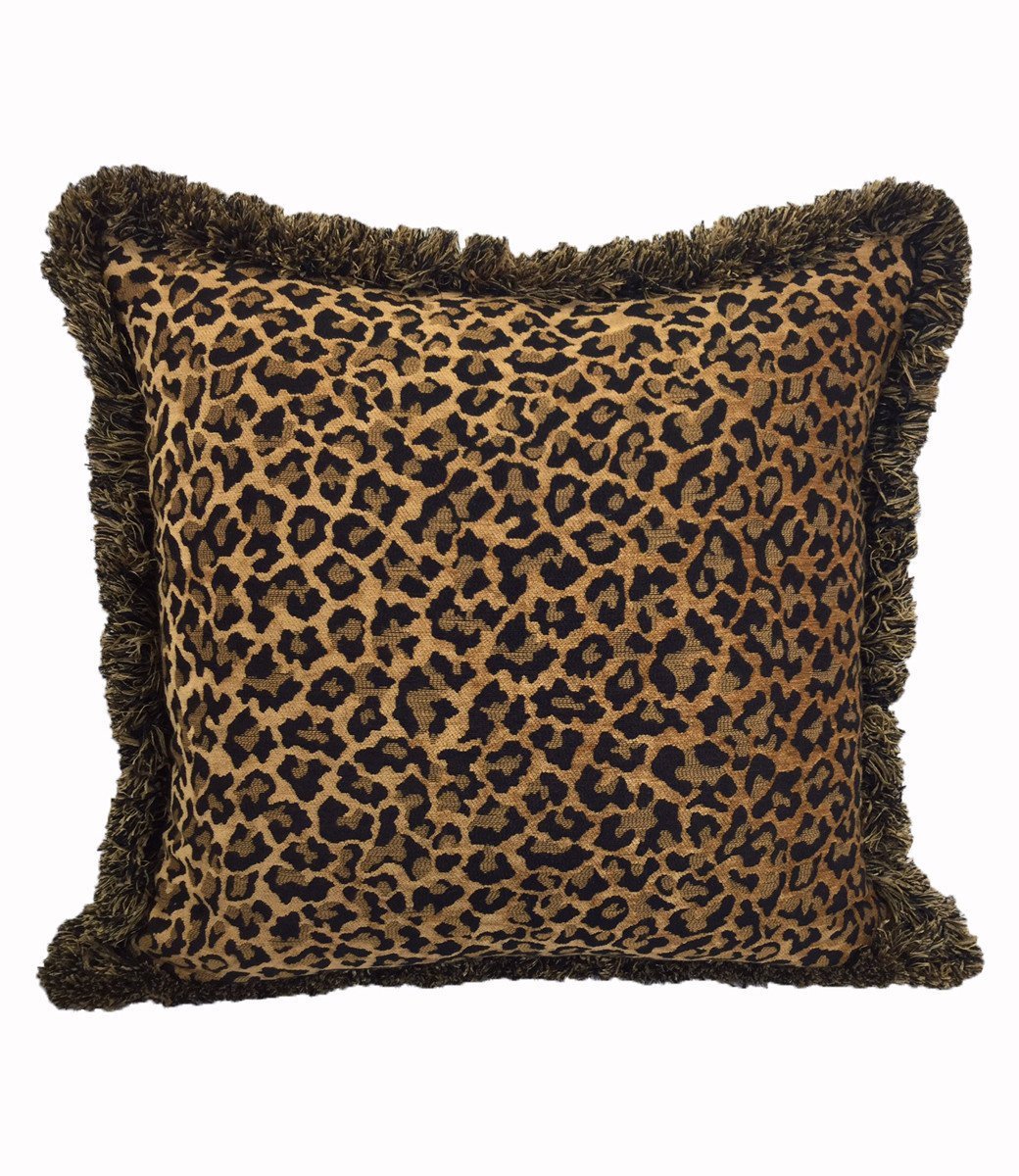 Leopard Chenille Accent Pillow Reilly-Chance Collection