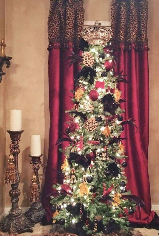 Luxury_curtain_panel-red_chenille-leopard-beads-reilly_chance_collection_grande