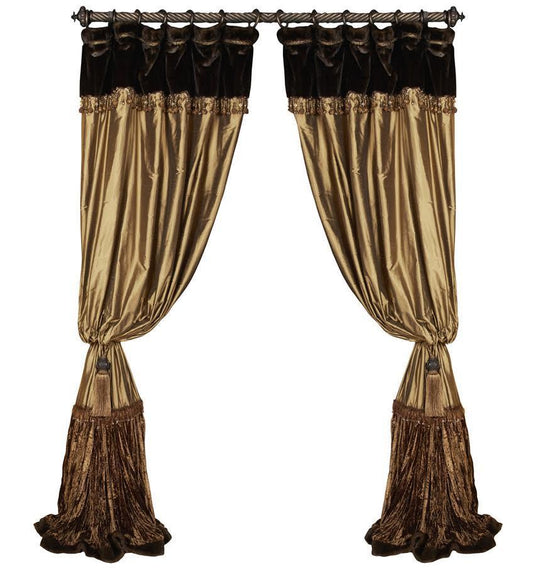 Luxury_curtains-window_treatment-bronze_silk-faux_mink-beads-brown_velvet-reilly_chance_collection