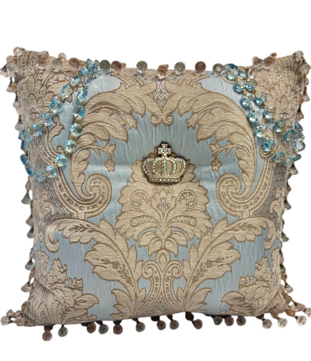 Luxury Decorative Pillow Marseille With Crown