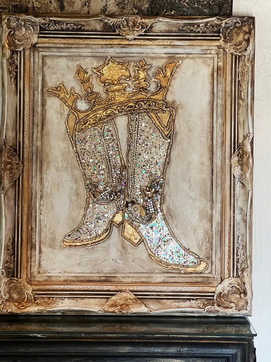 Michelle Butler Rhinestone Rodeo Queen Art