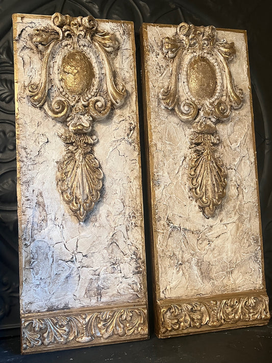 Michelle Butler Designs Set of Two Wall Plaques