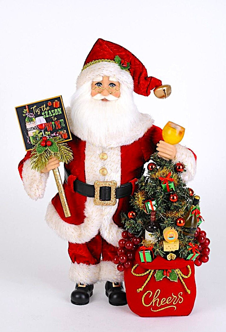 Season to Wine Santa
