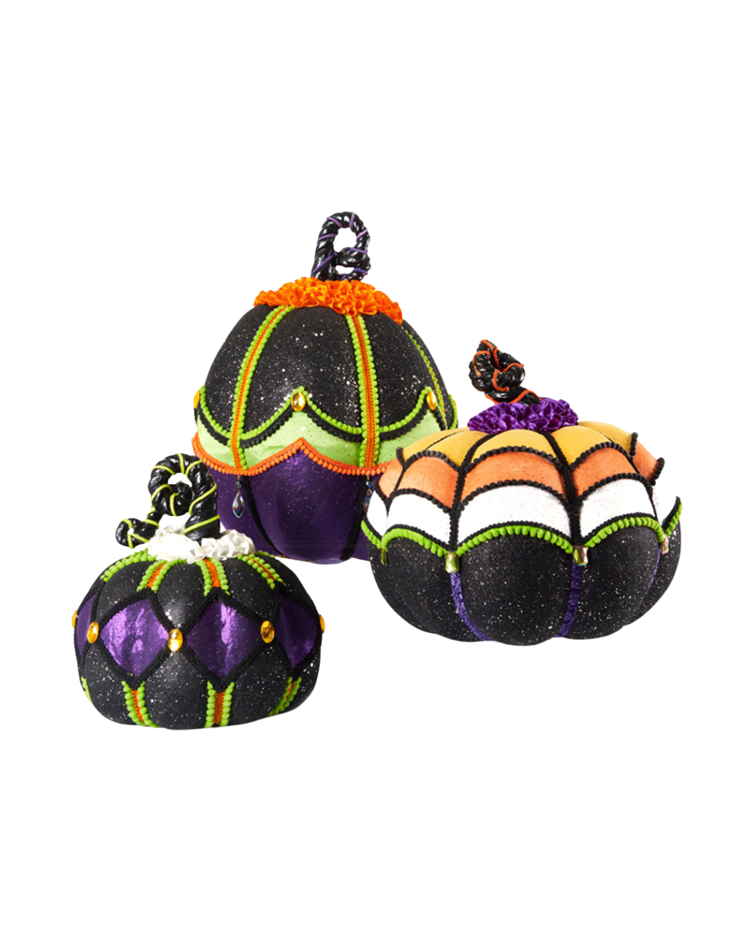 Katherine's Collection "Disturbing Delights" Pumpkin Set (Assorted Set of 3) – 50% OFF FLASH SALE