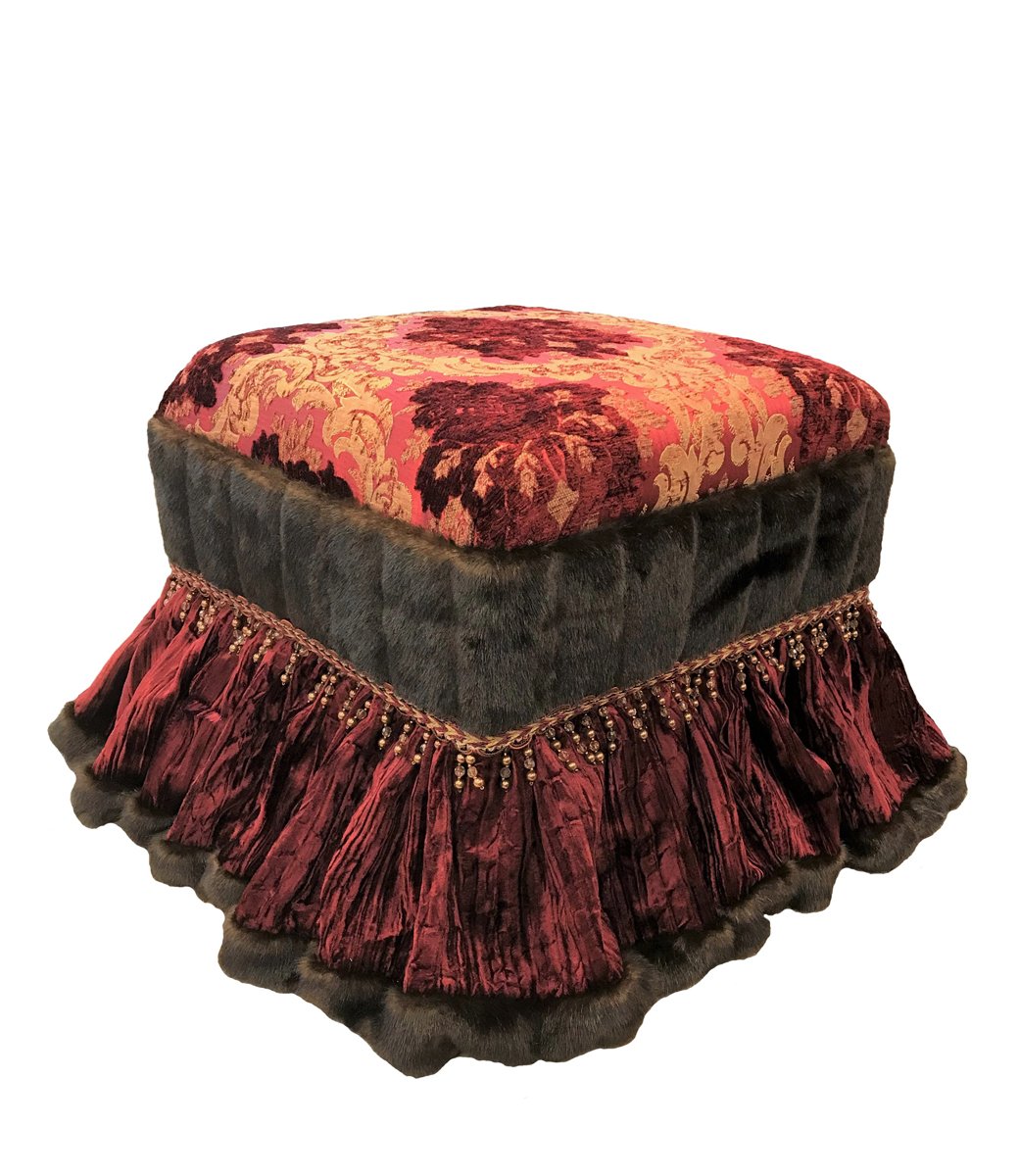 Luxury Upholstered Foot Stool Firenze Stools