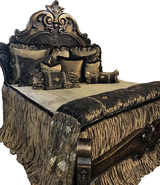 Zanzibar Ii Luxury Old World Bed Set Bedding