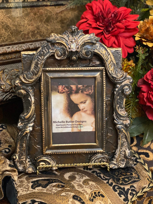 Michelle Butler Heirloom Tabletop Frame With Scrolls Frames