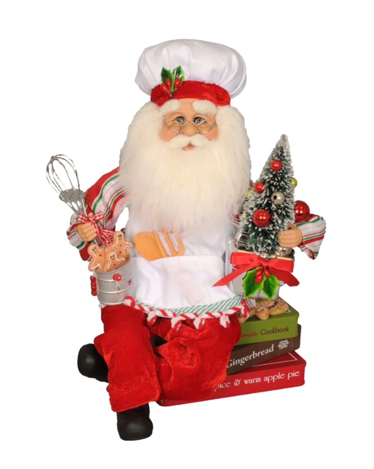 Baking Traditions Santa on Cook Books