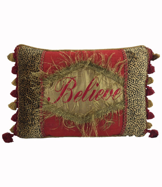 Christmas_pillow-velvet_cheetah-holiday_pillow-red_silk-tassel_fringe-reilly_chance_collection_grande