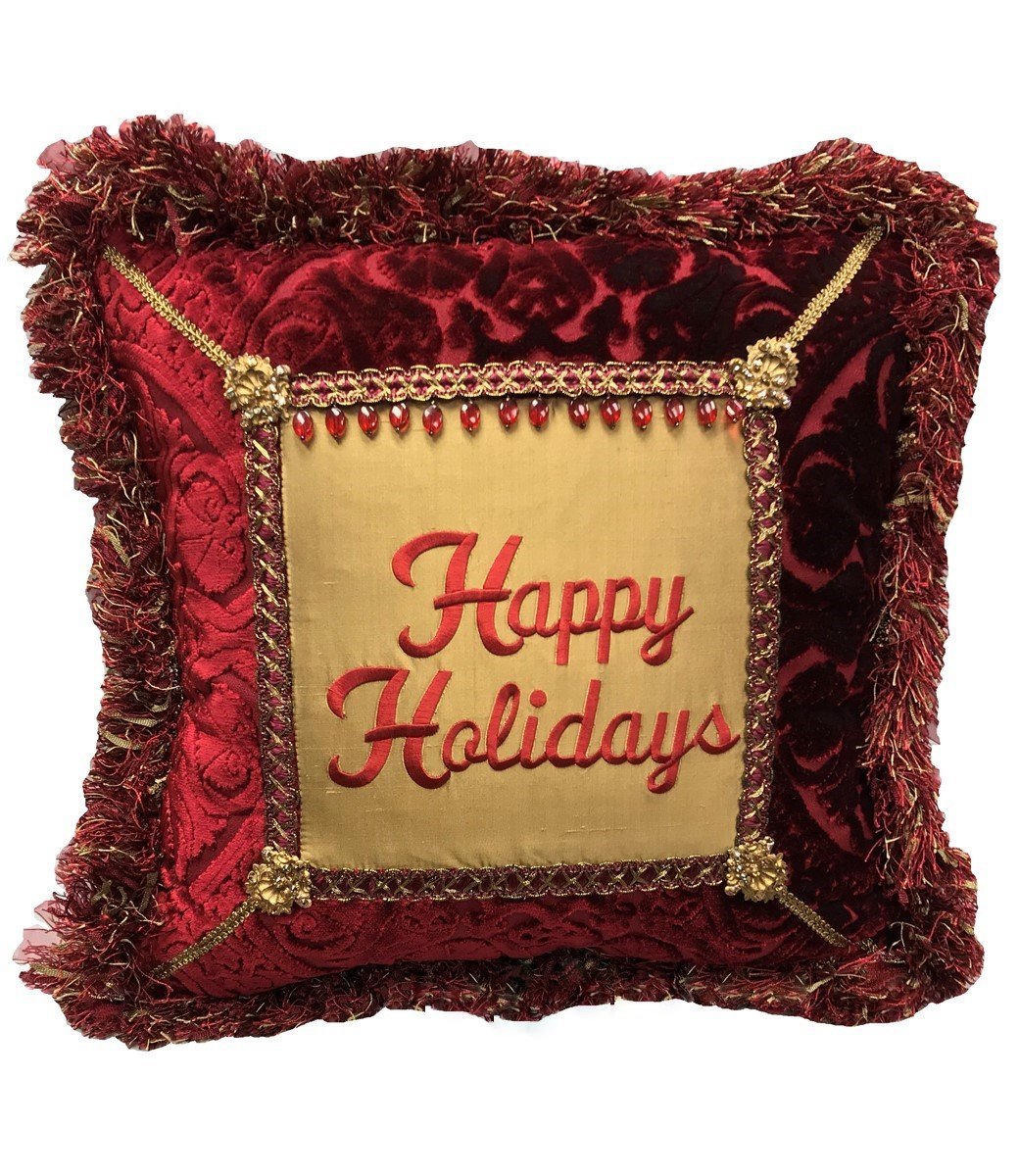 Christmas holiday pillows clearance