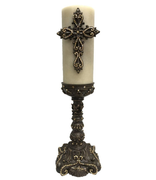 Decorative_candle-4x12_Jeweled_candle_base-jeweled_candles-candle_bling-old_world_decor-triple_scented_candles-table_top_decor-reilly_chance 