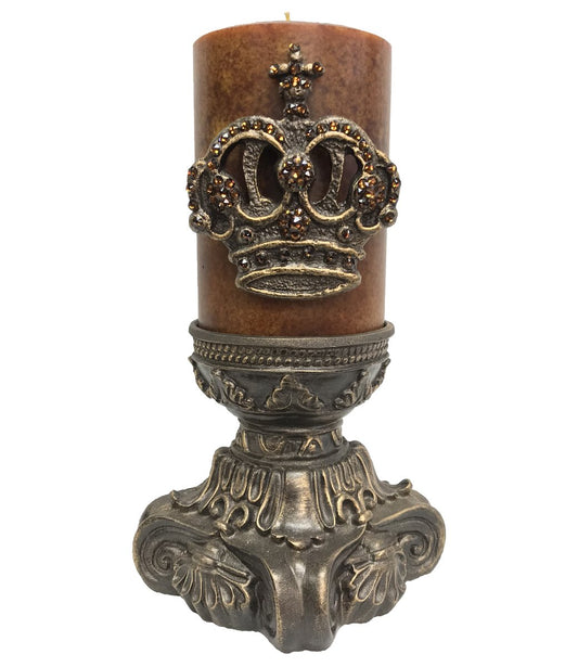 Decorative_candle-Decorative_candle_base-candle_bling-swarovski_jeweled_crown-candle_with_crown-4x6-sir_olivers_by_reilly_chance_collection