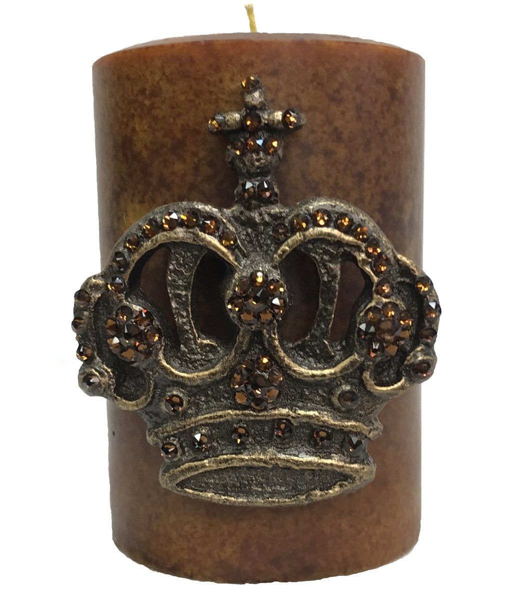 Decorative_candle-candle_bling-swarovski_jeweled_crown-candle_with_crown-4x6-sir_olivers_by_reilly_chance_collection
