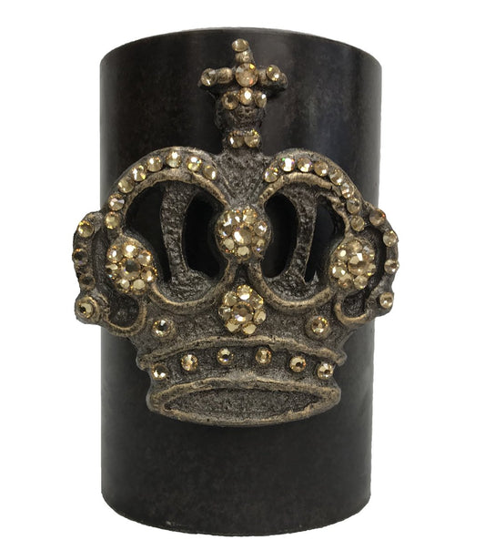 Decorative_candle-fancy_candles-candle_bling-swarovski_jeweled_crown-candle_with_crown-4x6-sir_olivers_by_reilly_chance_collection