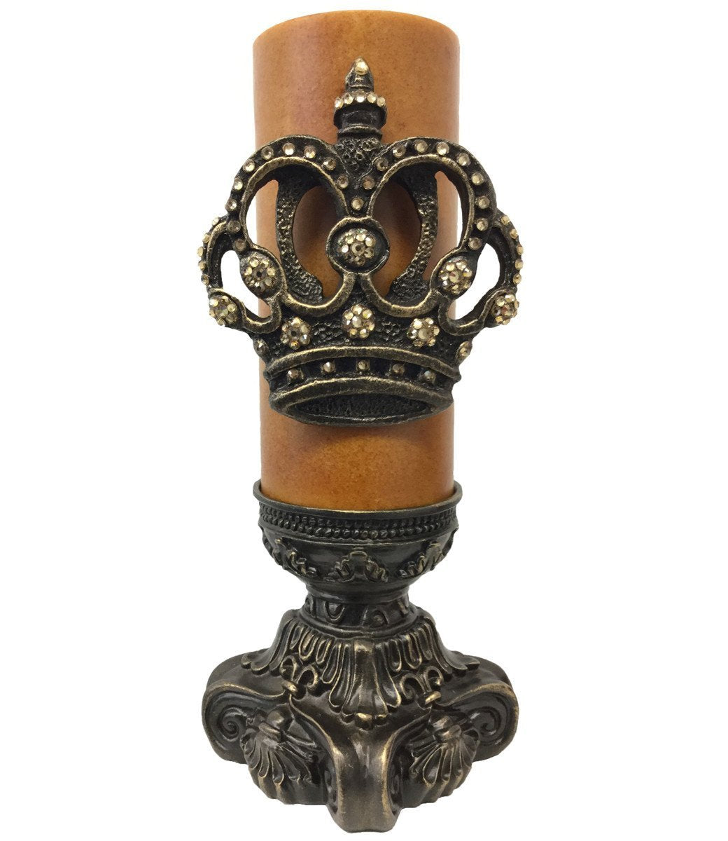 Decorative_candle_with_candle_holder-jeweled_crown_candle-candle_base-sir_oliver_s-reilly_chance_collection_grande