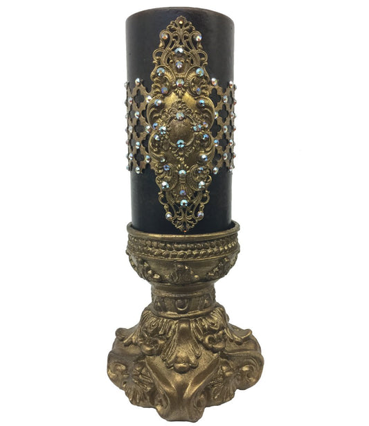 Decorative_candles-jeweled_candles-3x6_candle_base-candle_holder-embellished_candle-old_world_decor-sir_oliver_s_by_reilly_chance_collection_grande