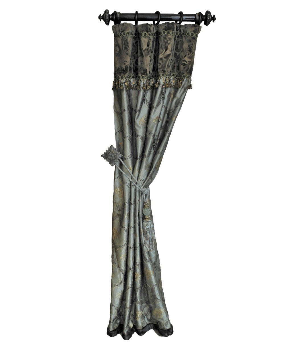 Designer_curtains-High_end_curtains-Drapery_panel-curtains-spa_green_curtains-chocolate_velvet-tassel_fringe-window_treatments-reilly_chance_collection