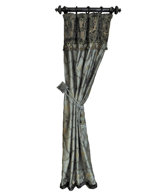 Designer_curtains-High_end_curtains-Drapery_panel-curtains-spa_green_curtains-chocolate_velvet-tassel_fringe-window_treatments-reilly_chance_collection
