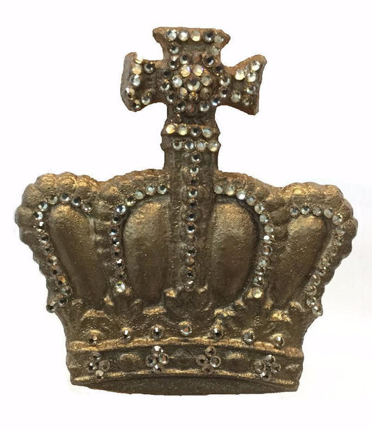 Drapery_hardware-Crown_drapery_medallion-crown_tassel_tie_back_holder-swarovski_crystals-reilly_chance_collection