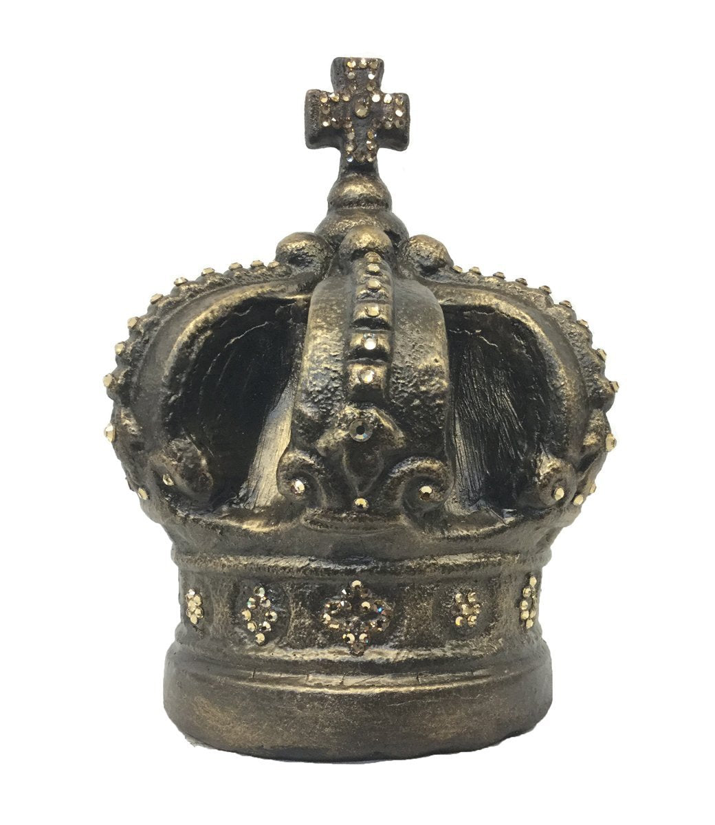 Jeweled Crown Candle Topper/table Top Decor Ex.lg 9 Tall Home