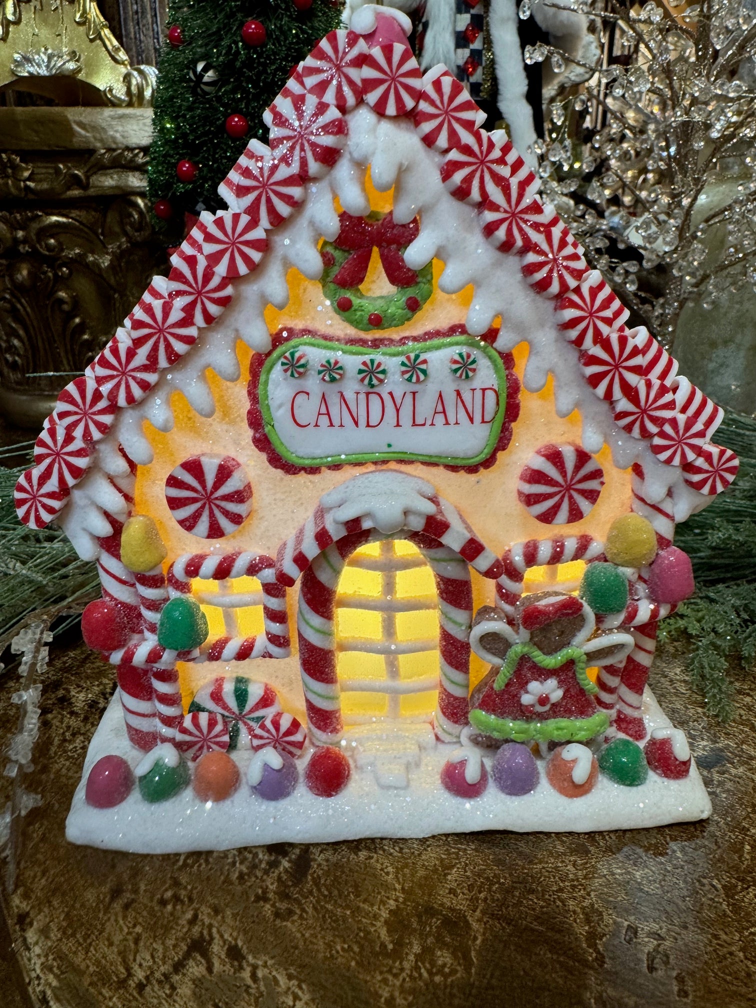 Candyland Style Gingerbread House-NWT store