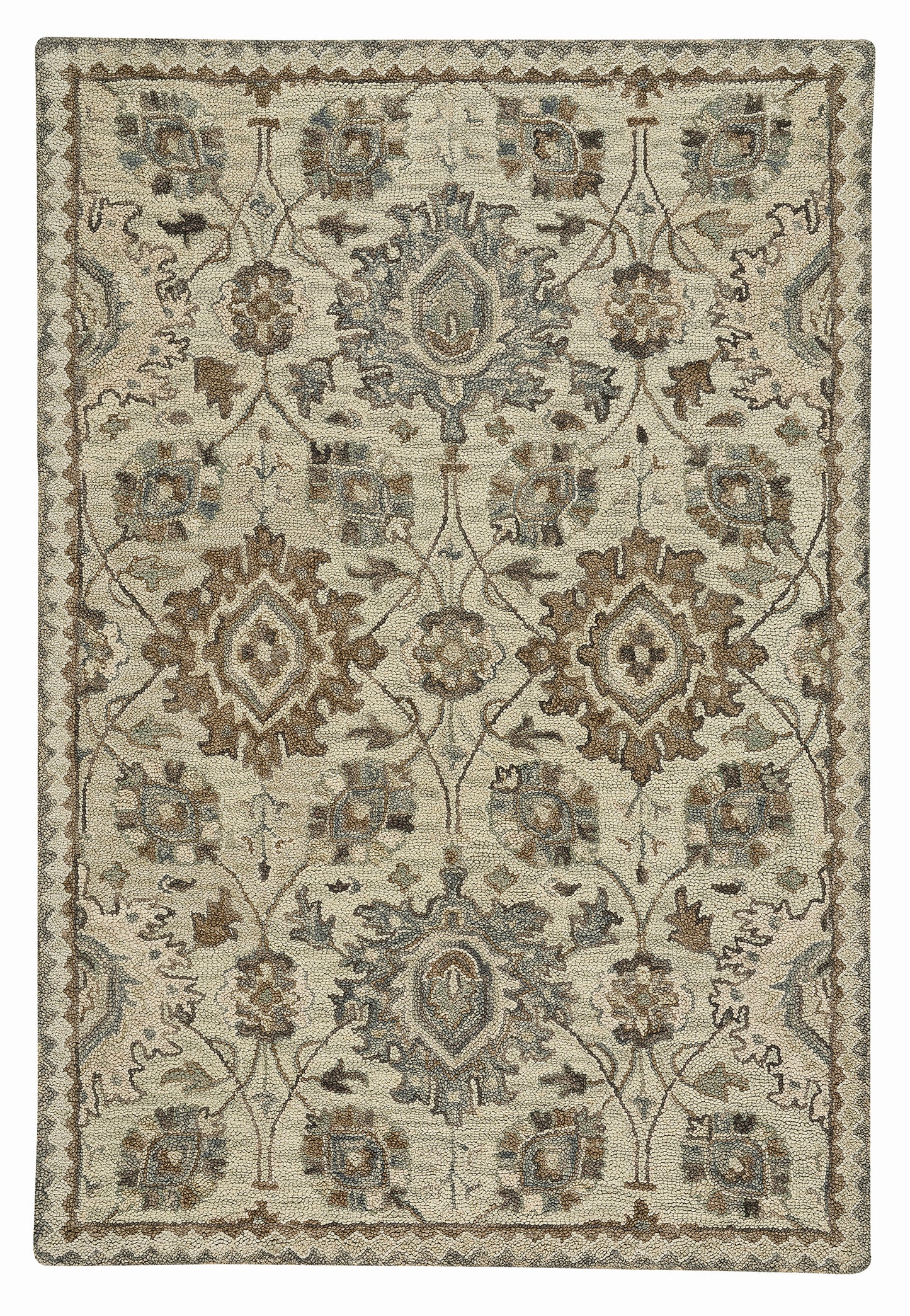 Peyton Hand Tufted Wool Rug color Natural