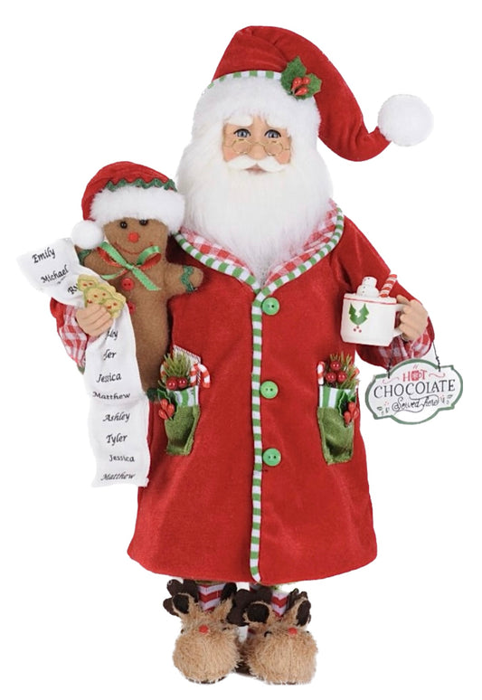 Hot Chocolate Santa