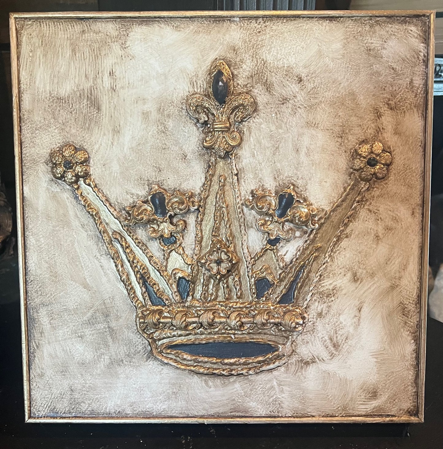 Michelle Butler Framed Crown Art LIMITED