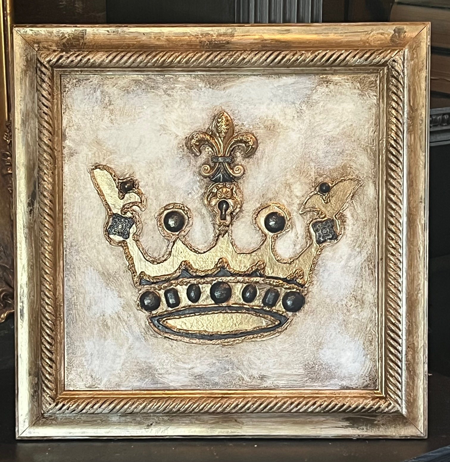 Michelle Butler Framed Crown Art LIMITED