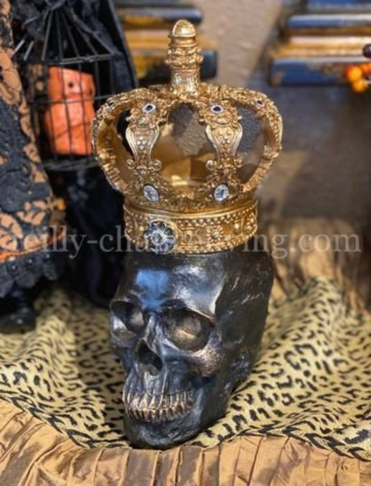 Skull With Jeweled Crown