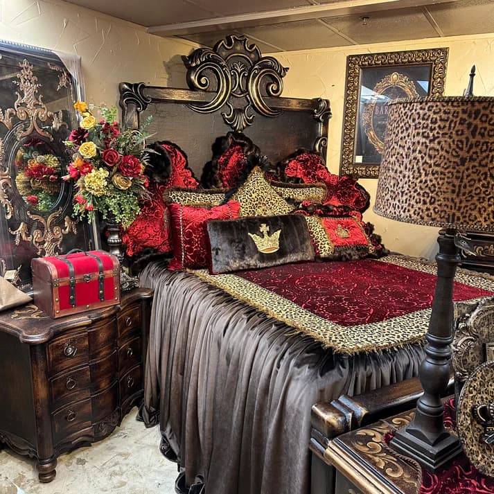 週末限定価格* Diamond Center Blanket 1980年代購入 Camelot Old World Bedding – Reilly-Chance Collection