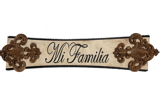 Mi Familia Plaque