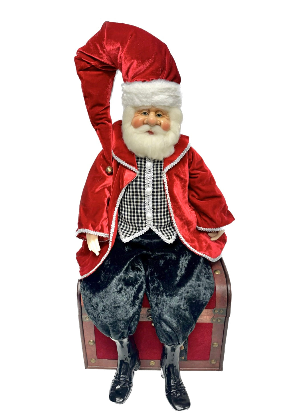 Large Sitting Santa