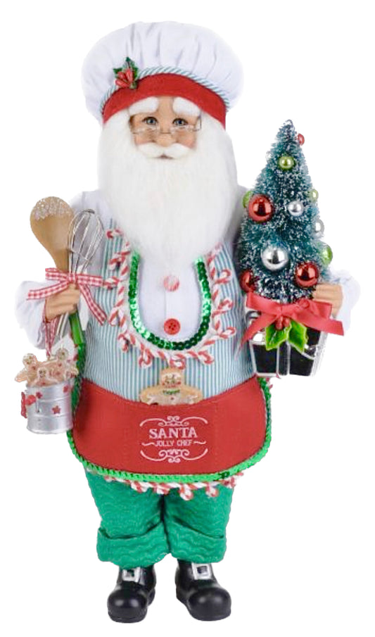 Jolly Chef Santa