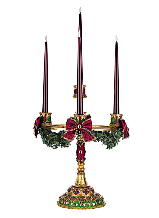 Katherine's Collection Christmas Castle Candelabra
