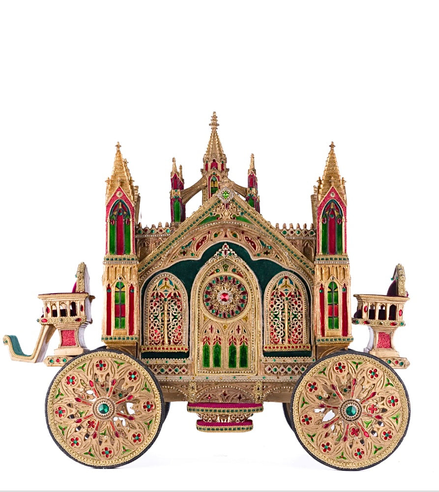 Katherine’s Collection Christmas Castle Carriage