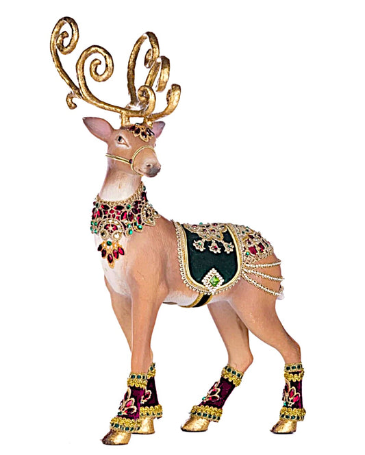 Katherine’s Collection Christmas Castle Deer Set of 2