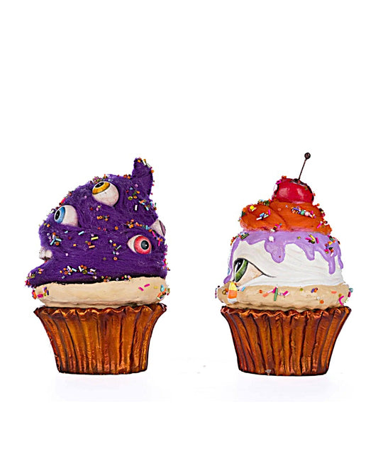 Katherine’s Collection Set of 2 Creepy Cupcakes Crazy Eyes And Crabby Crumbs containers