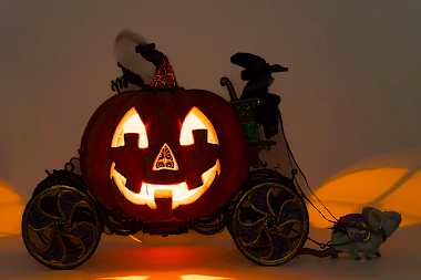 Katherine’s Collection Enchanted Pumpkin Carriage