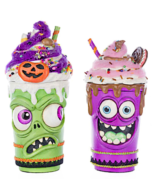 Katherine’s Collection Set of 2 Franken Frap and Monster Mocha