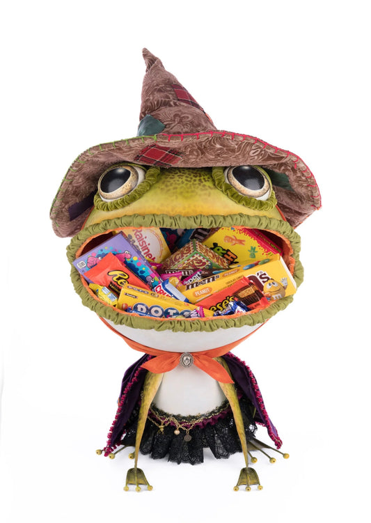 Katherine’s Collection Franklin The Frog Candy Container