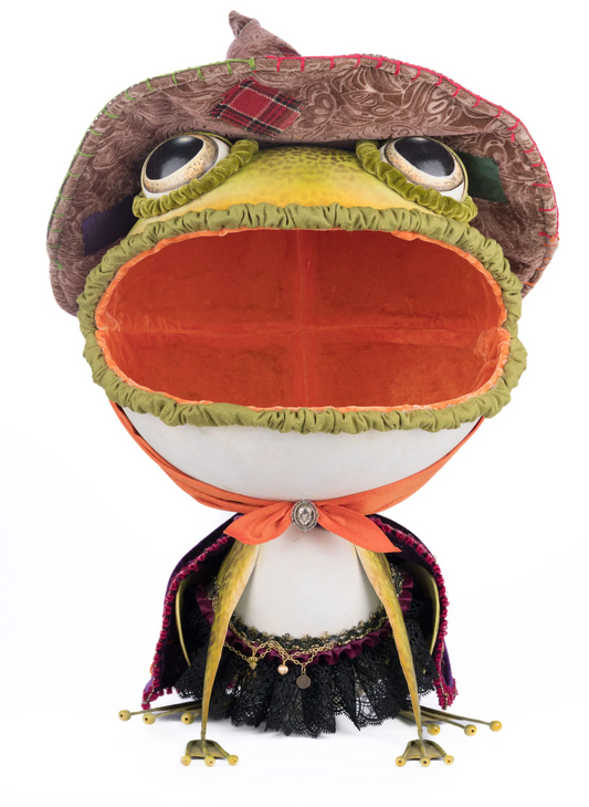 Katherine’s Collection Franklin The Frog Candy Container