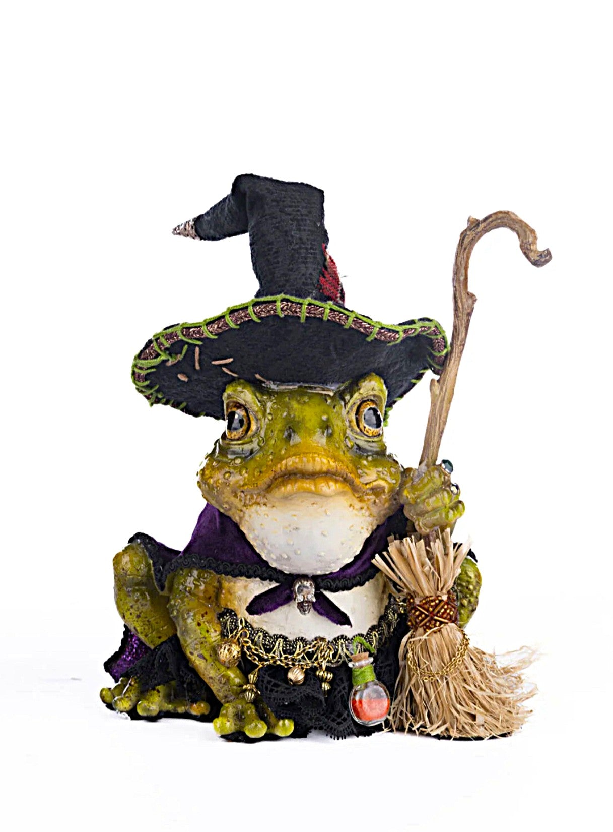 Katherine’s Collection Set of Two Frog and Rat Witches